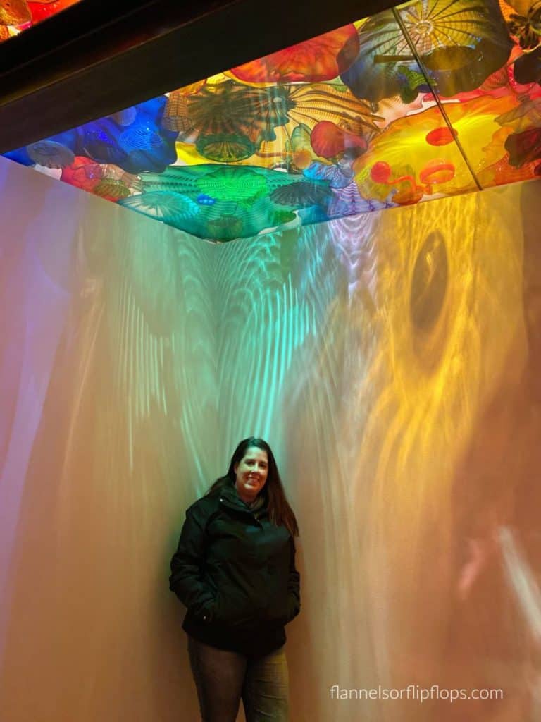 Glass reflection room