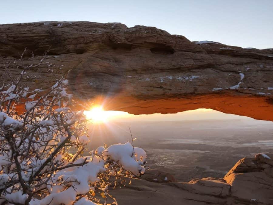 Where to see The Most Breathtaking National Park Sunrises 3 Canyonlands NAtional Park Sunrise
