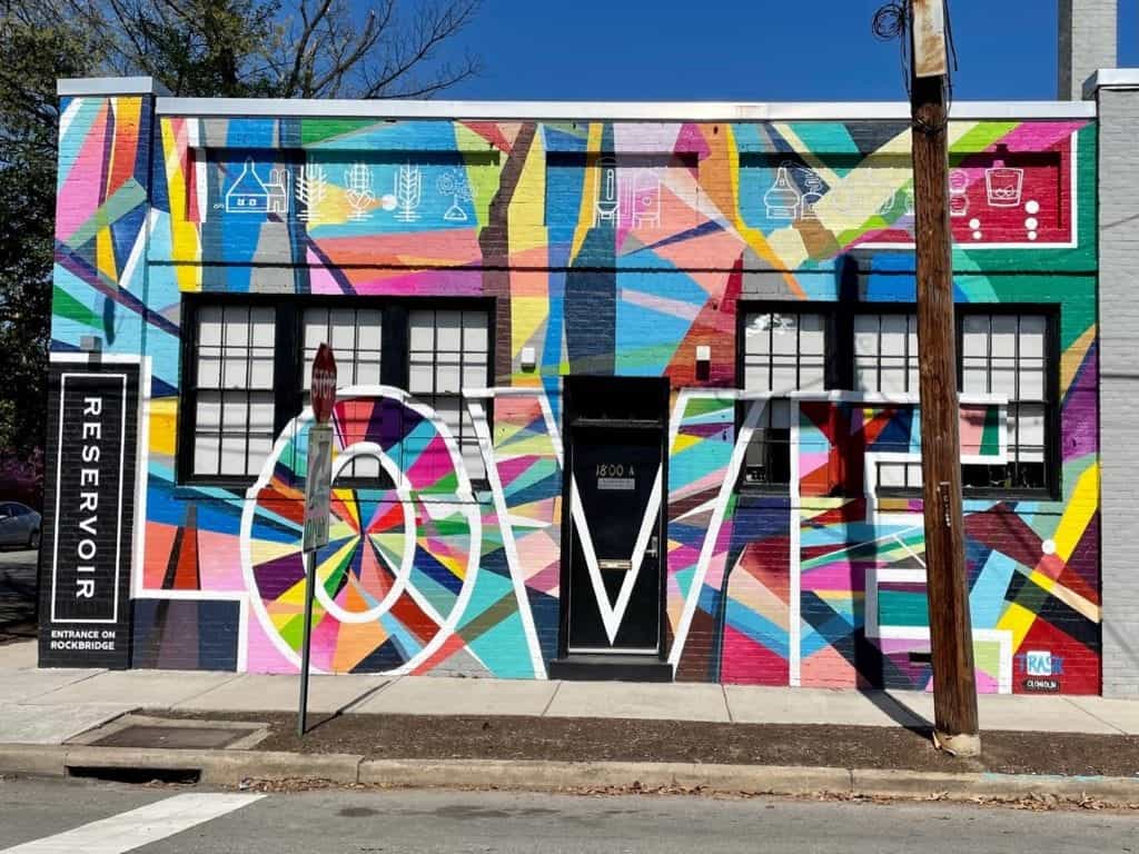 The Best Weekend Girls Getaways in the US 22 Richmond VA Love Mural Erin Gifford