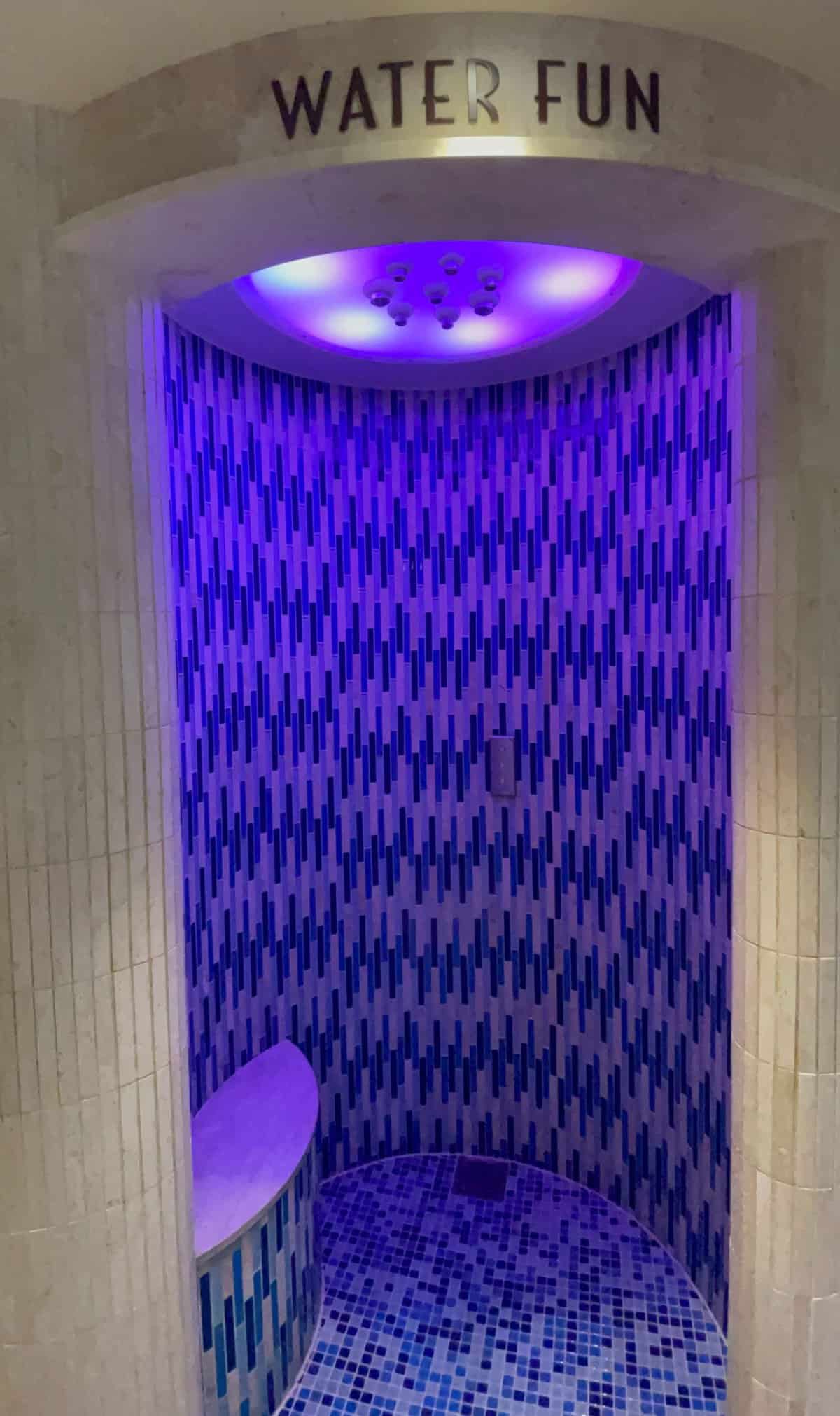 Water fun Shower, Disney Rainforest Room