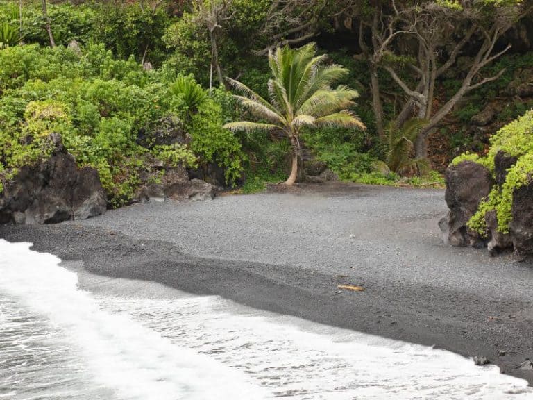 Maui Black Sand Beaches