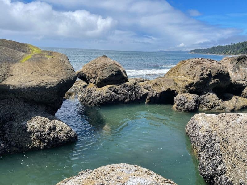 Beach 4 at low tide