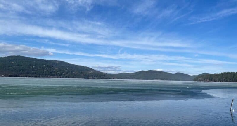 View from the Lodge at Whitefish Lake