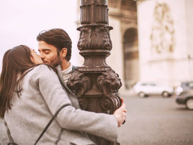 Couples Kissing