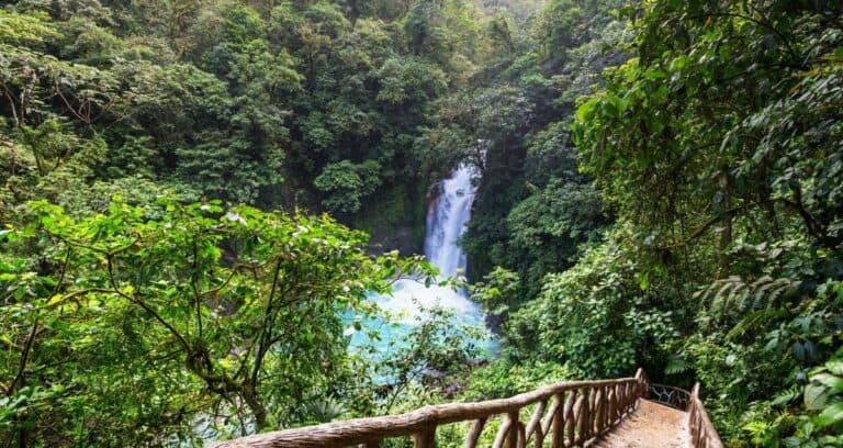 Waterfalls in Guancaste Costa Rica