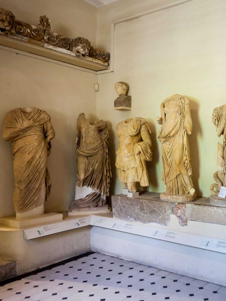 Exquisite collection of sculptures at the Archaeological Museum of Piraeus.