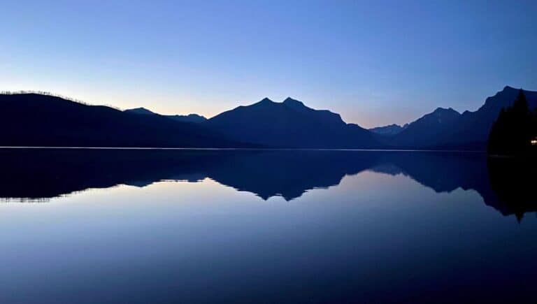 Lake McDonald at Twilight