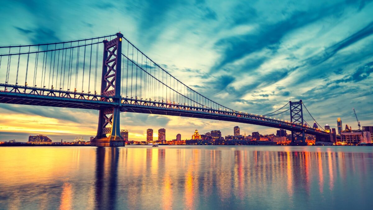 The Best Free Things To Do in Philadelphia 6 BEnjamin Franklink Bridge