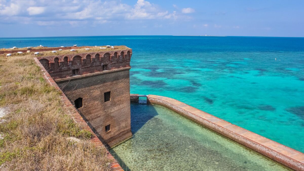 The Cheapest Way To Get To Dry Tortugas National Park 9 Historic fort on a tropical waterfront