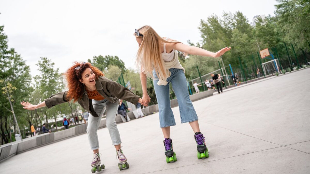 10 Vintage Activities TikTok Made Trendy Again 8 skating
