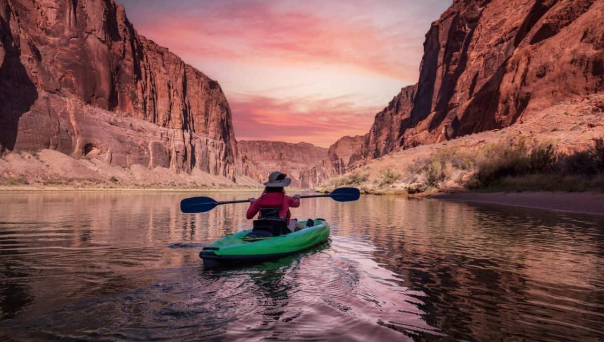 15 Top Travel Destinations for Moving On After a Breakup 10 Grand Canyon Kayak 1