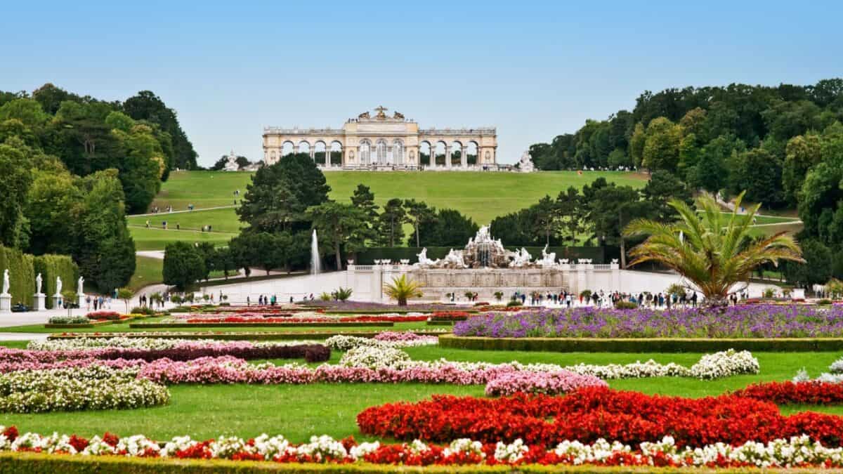 The Palace and Gardens of Schonbrunn