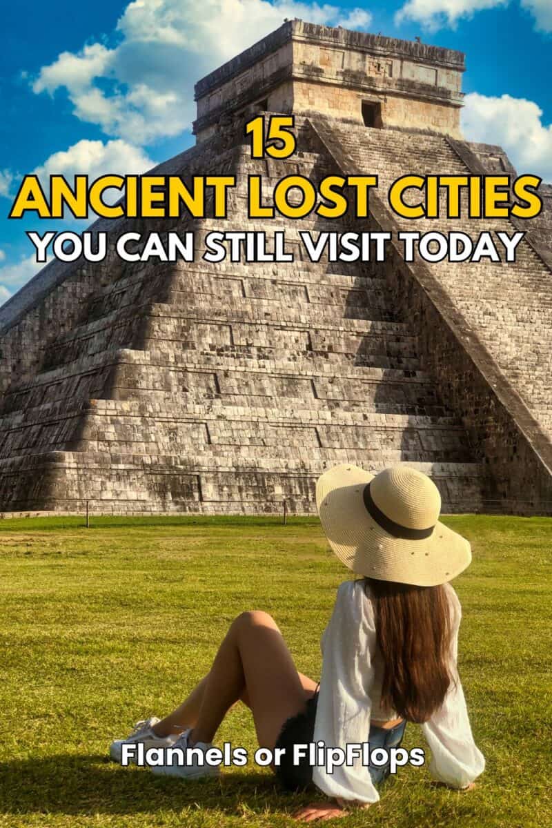 15 Lost Cities Of The Ancient World You Can Visit 3 woman at Chichen Itza