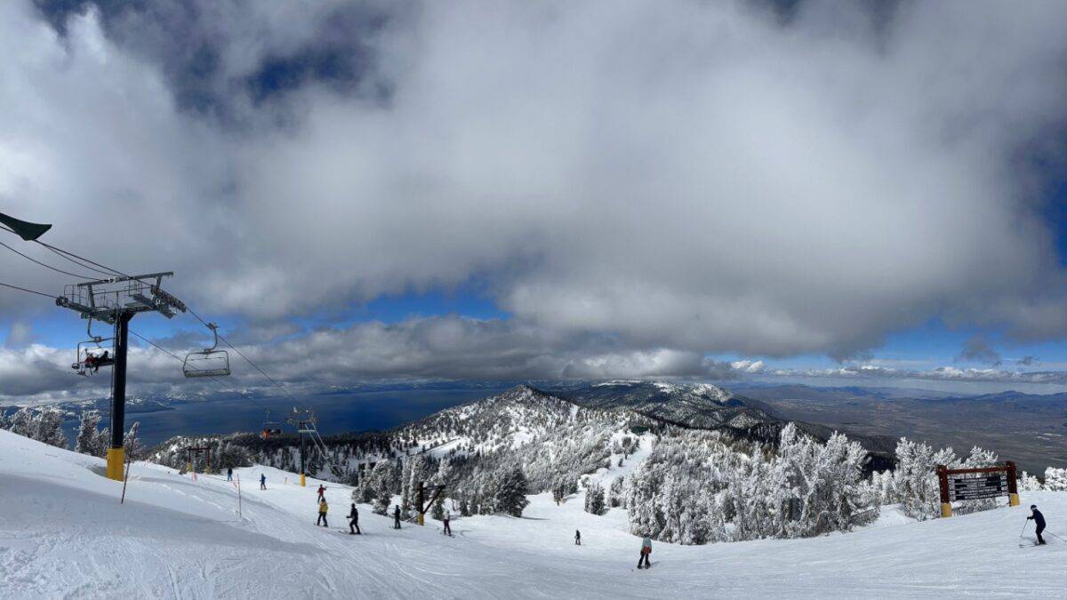 Heavenly ski resort